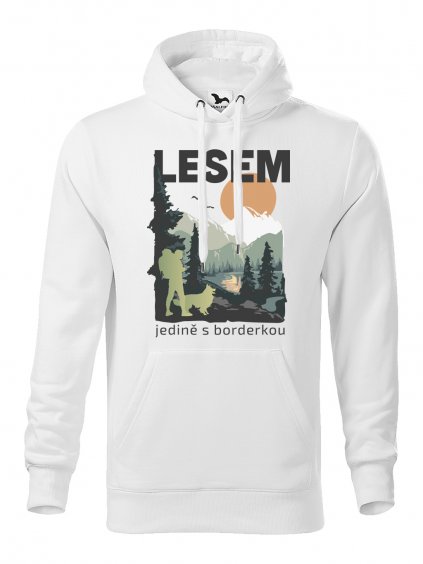 Mikina "Les" - Border kolie Pánská