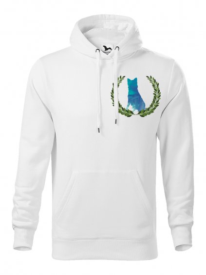 Mikina "Listy Barevné" - Border kolie Pánská