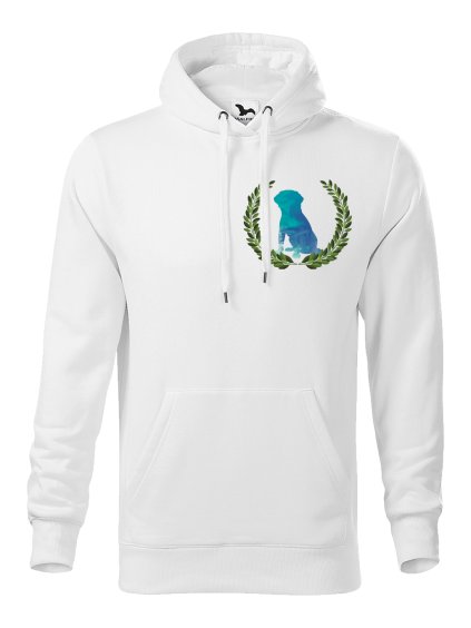 Mikina "Listy Barevné" - Labradorský retrívr Pánská