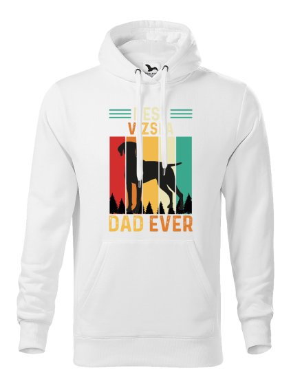 Mikina "Best Dad" - Vizsla Pánská