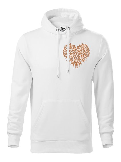 Mikina "Srdíčko" - Vizsla Pánská