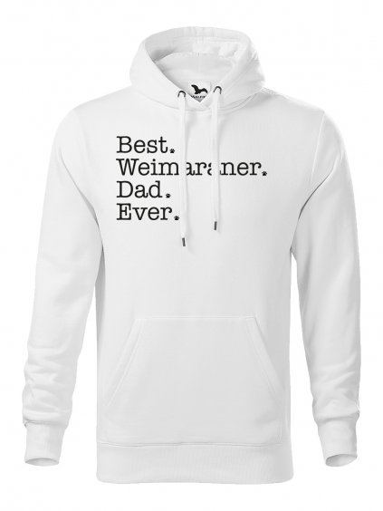 Mikina "Best Dad ever" - Vizsla Pánská
