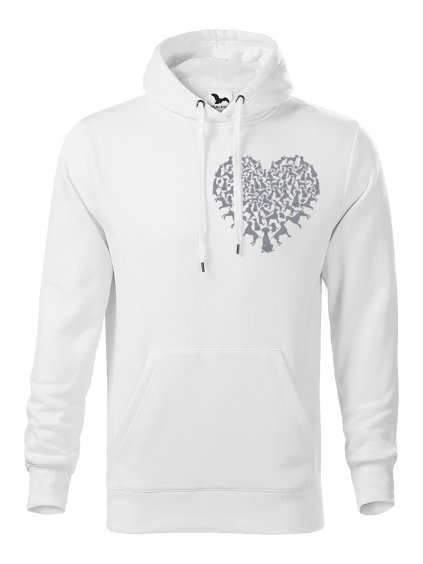 Mikina "Srdíčko" - Vizsla Pánská