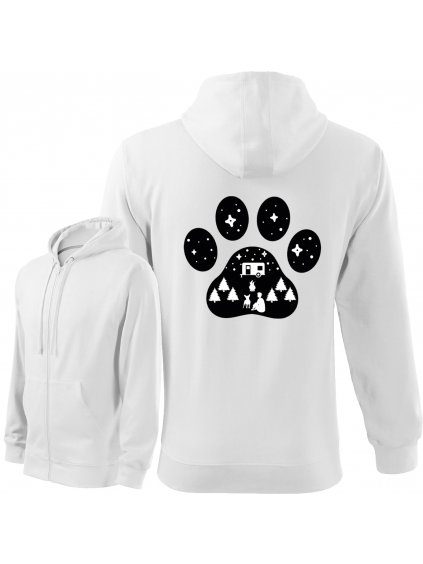 Mikina se Zipem "Camping" - Čivava Pánská