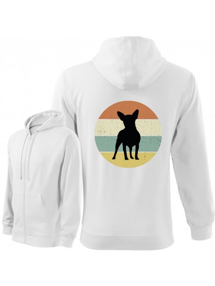 Mikina se Zipem "Kolečko" - Čivava Pánská