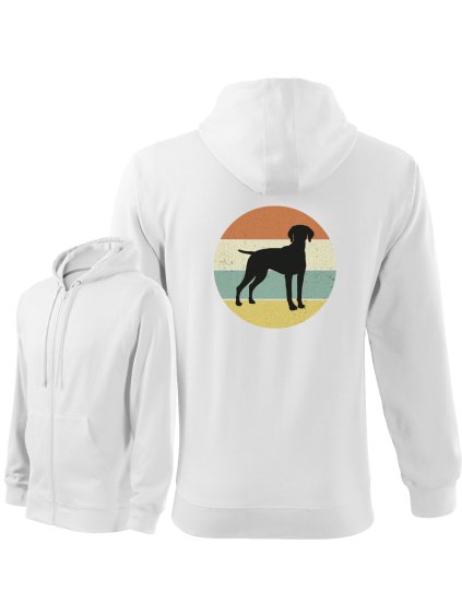 Mikina se Zipem "Kolečko" - Vizsla Pánská