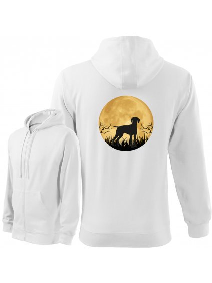 Mikina se Zipem "Měsíc" - Vizsla Pánská