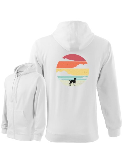 Mikina se Zipem "Pláž" - Vizsla Pánská