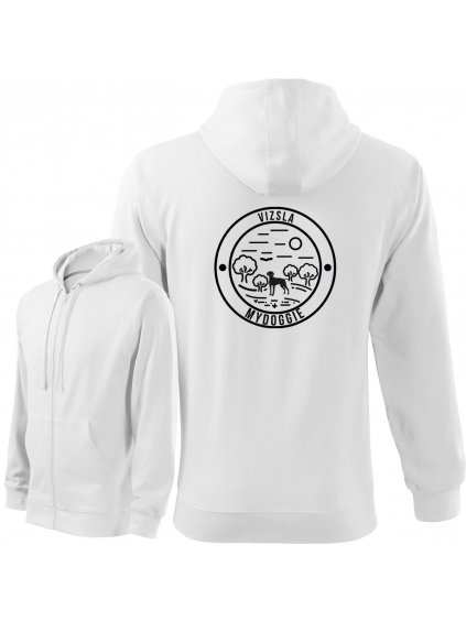 Mikina se Zipem "Cesta" - Vizsla Pánská