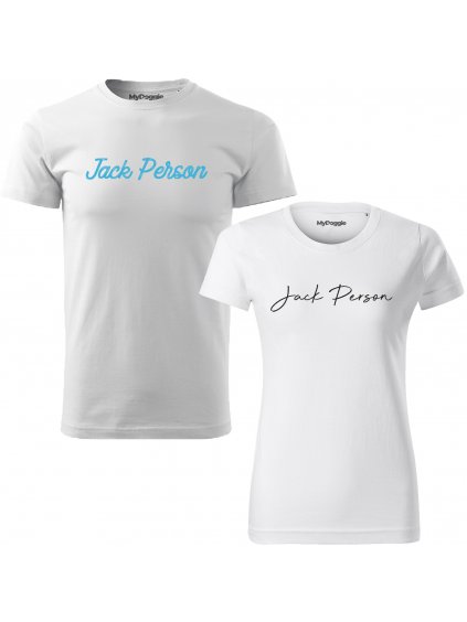 Trička "Person" - Jack Russell