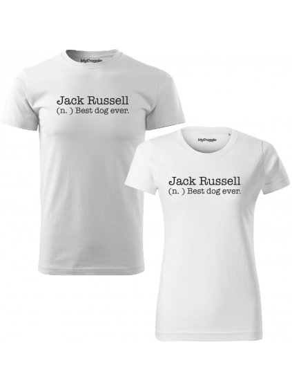 Trička "Sloveso" - Jack Russell