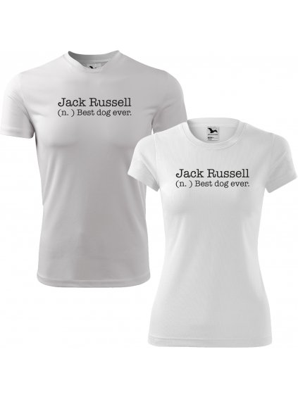 Funkční Trička "Sloveso" - Jack Russell