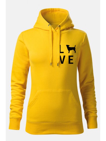 Mikiny LovePlemeno ona žlutá