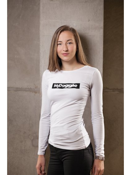 logo obdélník bílá dlouhý rukáv