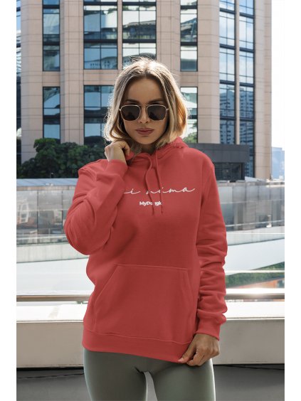 Mikina - "Psí máma written" dámská