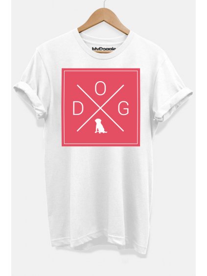 Labrador čtverec bílá D