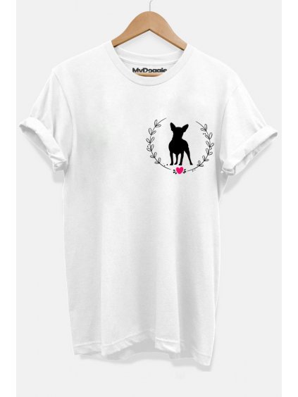 Čivava kruh bílá D