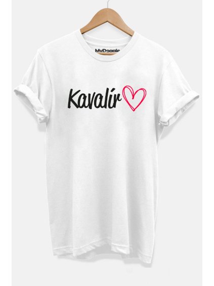 Kavalír PesSrdce bílá D