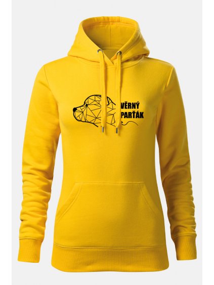 Mikiny hlava ona žlutá