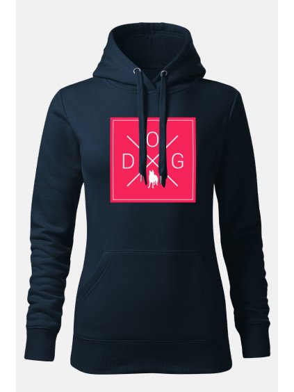 Mikiny Čtverec ona námModrá