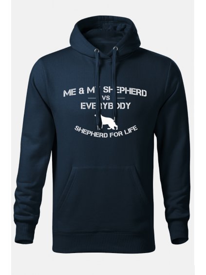 Mikiny JáAmůj on námModrá