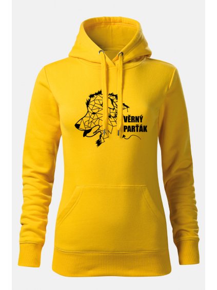 Mikiny hlava ona žlutá
