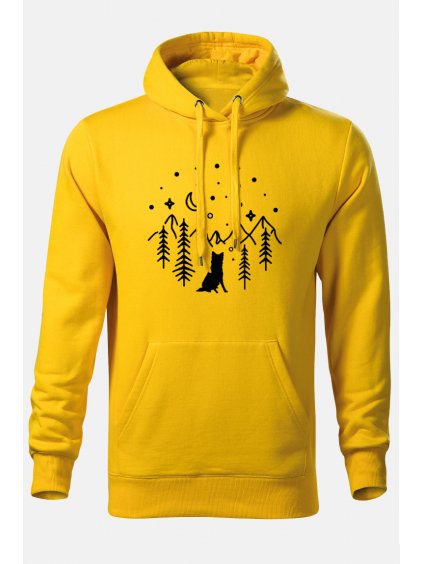 Mikina "Hory on" - Border Kolie Pánská