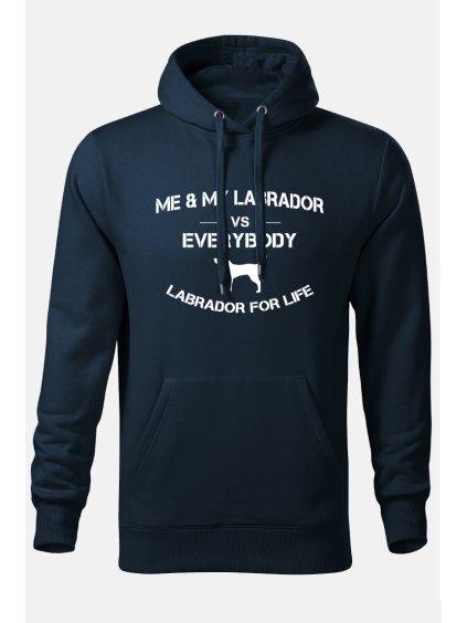 Mikiny JáAmůj on námModrá