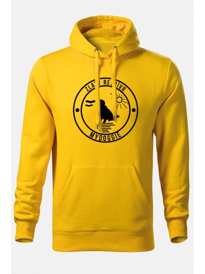 Mikina "Slunce on" - Zlatý retrívr Pánská