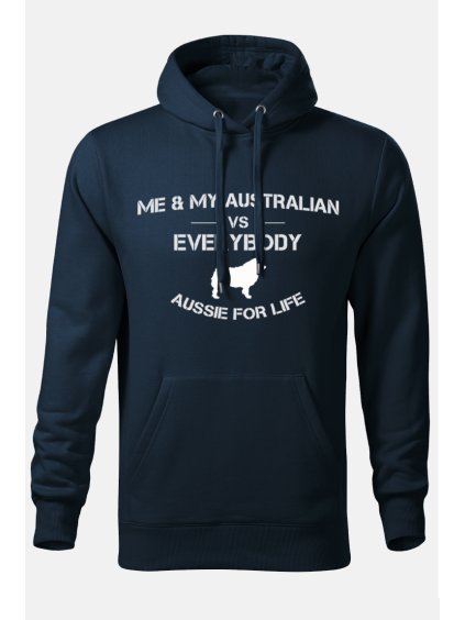 Mikiny JáAmůj on námModrá