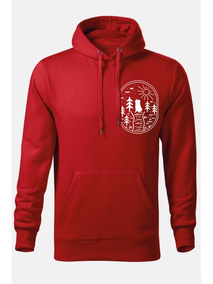 Mikiny Řeka on červená