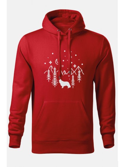 Mikiny Hory on červená