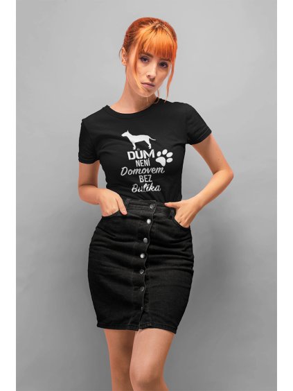 Tričko "Domov" - Bulík Dámské VÝPRODEJ