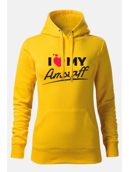 Mikiny lIoveNové ona žlutá