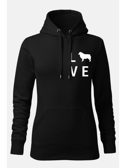 Mikiny LovePlemeno ona černá