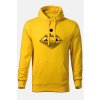 Pánská mikina lavka zluta