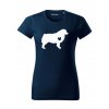 Tričko "Silueta" - Australský ovčák Dámské