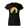 Tričko "Mesic" - Francouzský buldoček Dámské