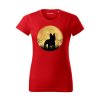 Tričko "Mesic" - Francouzský buldoček Dámské