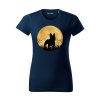 Tričko "Mesic" - Francouzský buldoček Dámské