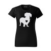 Tričko "Silueta" - Jezevčík Dámské