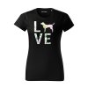 Tričko "Love Plemeno" - Labradorský retrívr Dámské