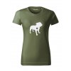 Tričko "Silueta" - Stafordširský bulteriér Dámské
