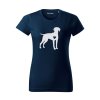 Tričko "Silueta" - Vizsla Dámské