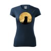 Funkční Tričko "Měsíc" - Australský ovčák Dámské
