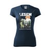 Funkční Tričko "Les" - Čivava Dámské