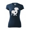 Funkční Tričko "Silueta" - Jezevčík Dámské