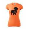 Funkční Tričko "Silueta" - Jezevčík Dámské