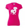 Funkční Tričko "Silueta" - Jezevčík Dámské