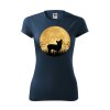Funkční Tričko "Měsíc" - Jorkšír Dámské